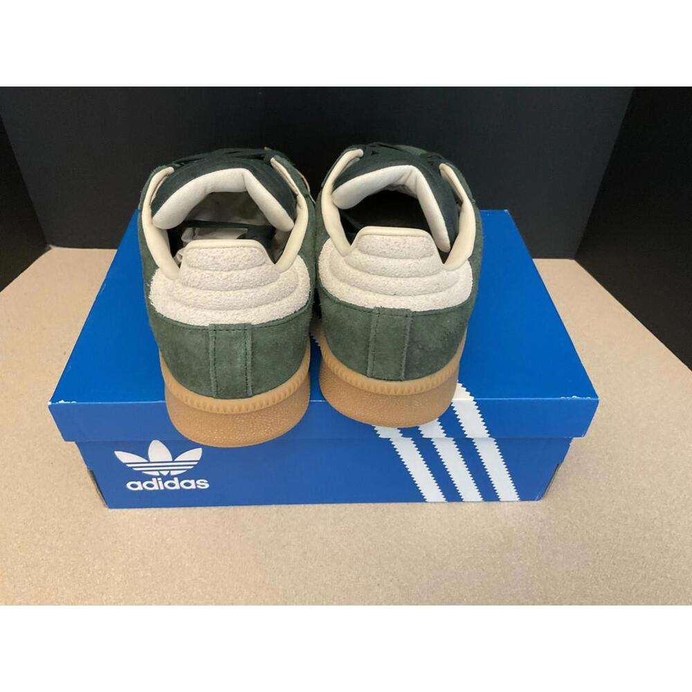 New! Adidas Samba XLG Shadow Green/Chalk White Shoes. Men's 9.5 / Women's 10.5. - Picture 8 of 10